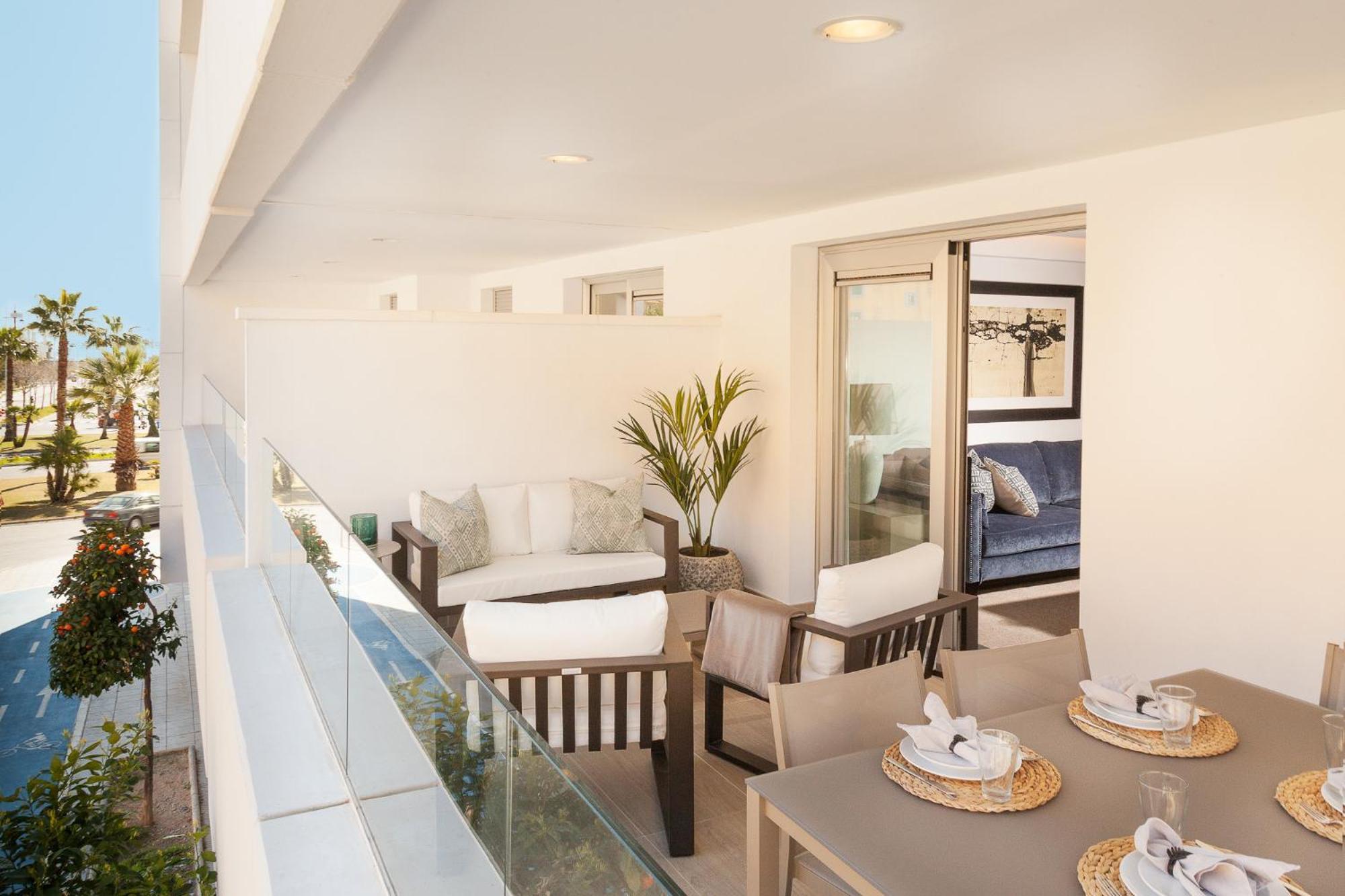 Ae-Modern 3 Bedroom Apartment San Pedro 马尔韦利亚 外观 照片